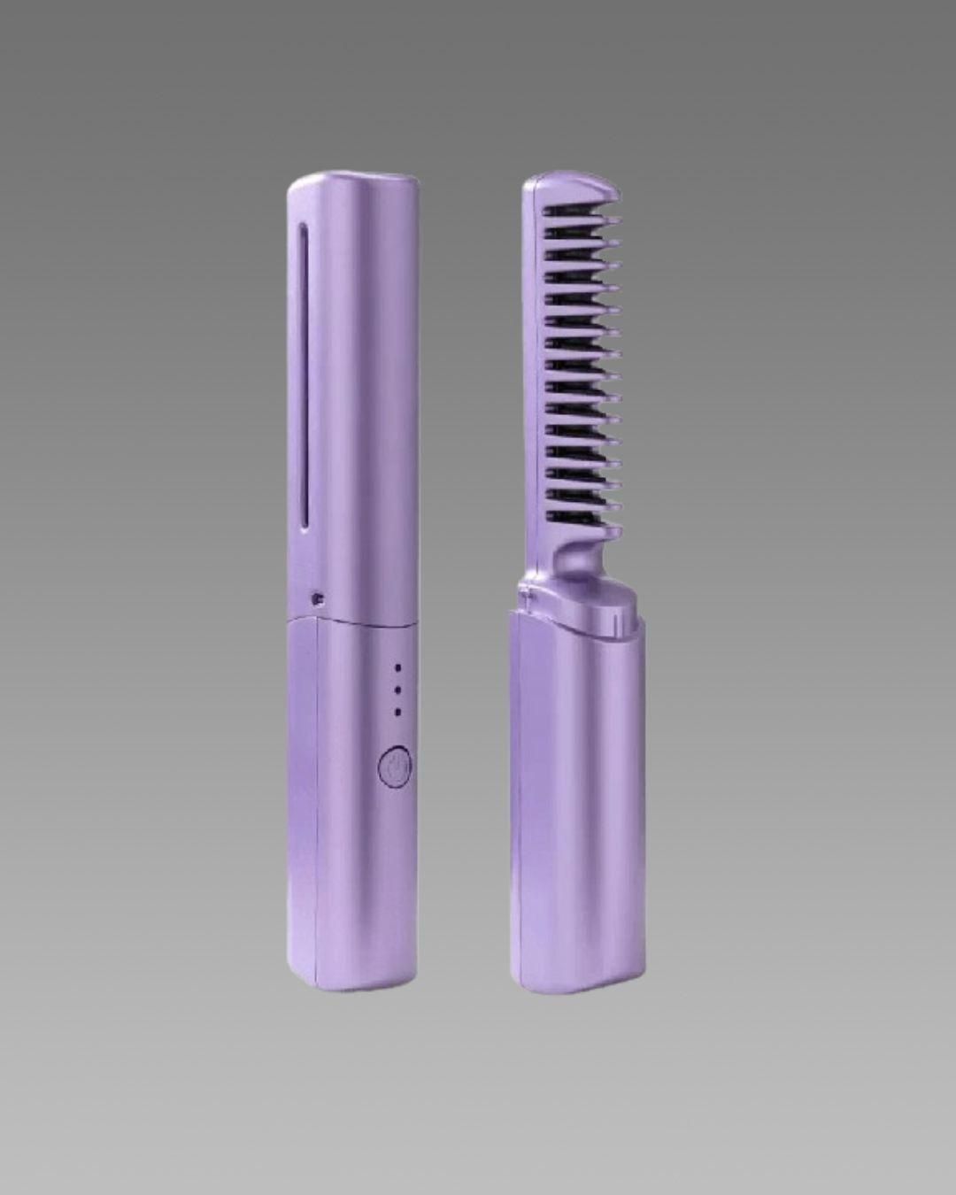 Rechargeable Hot Comb Hair Straightener