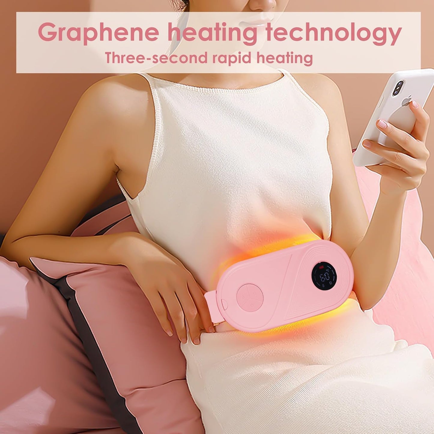 Period Cramp Relief Massager With 3 Modes