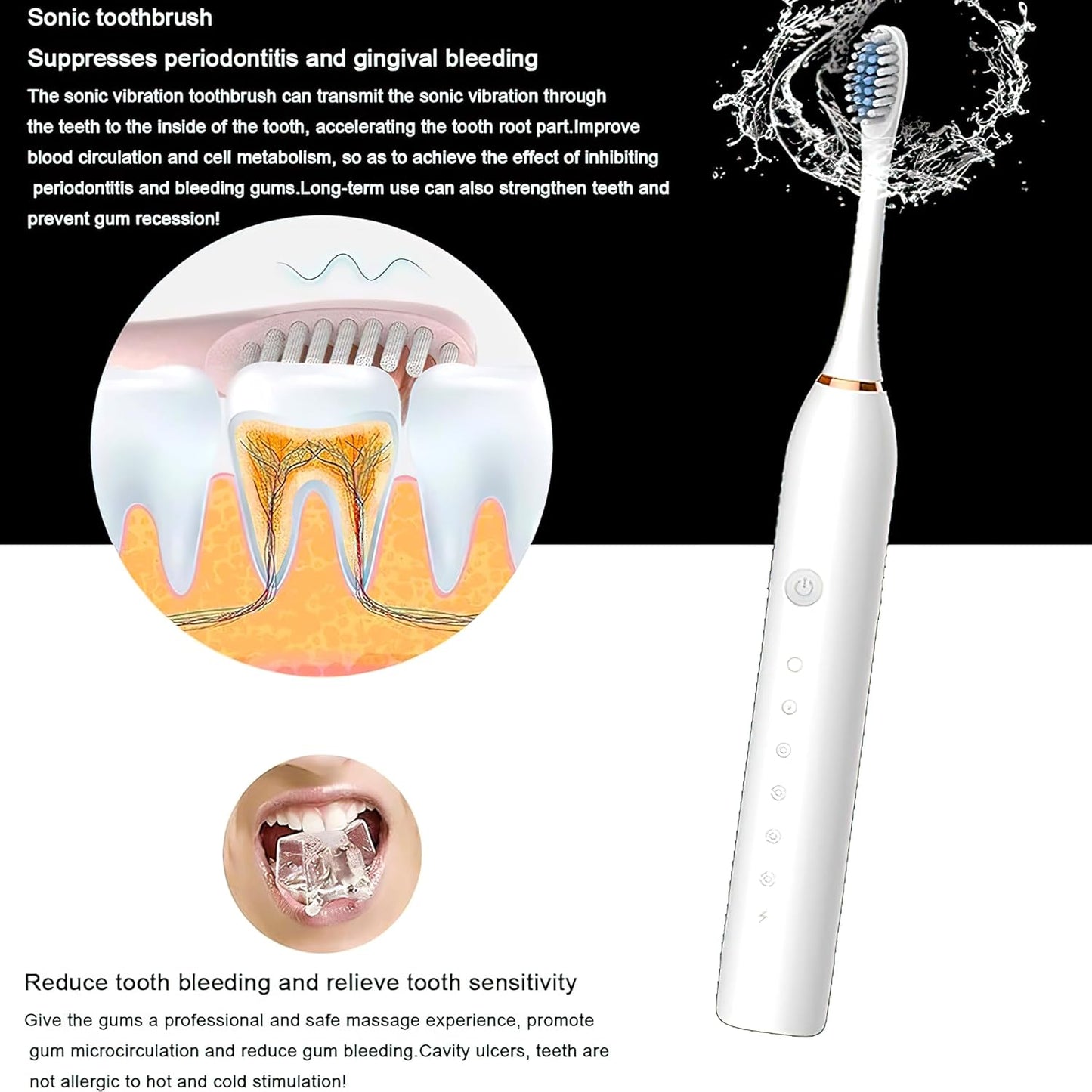 Electric Toothbrush, Teeth & Gums Care Toothbrushes Electric Toothbrush
